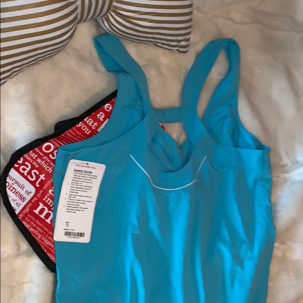NWT Lululemon Runsie, size 10 Never Used.